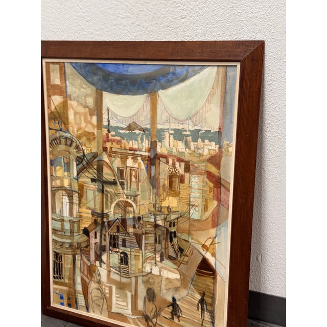 Robert McClay “Bay View #1” Original Artwork, Framed For Sale - Image 12 of 12