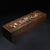 Traditional Late 20th Century Wooden Sliding Lid Box With Mother-of-Pearl Bird and Floral Inlay For Sale - Image 3 of 10