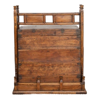 Rare Oversize Antique Wedding Basket For Sale