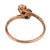 Early 20th Century Victorian Sapphire Pearl Low Karat Gold Toi Et Moi Ring, Size 6.25 For Sale In Los Angeles - Image 6 of 6