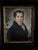 A charming pair of portraits depicting a bourgeois couple from the early 19th century. The gentleman, dressed in a blue...
