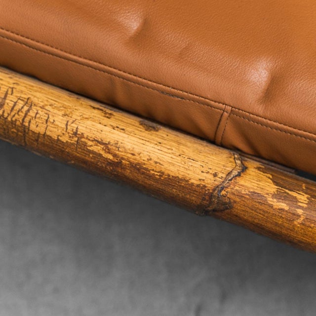 Wooden and Eco-Leather Armchairs from Alberto Smania, 1970s, Set of 2 For Sale - Image 4 of 12