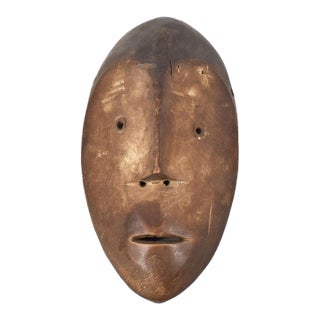 Early 20th Century Lega Bwami Society Mask For Sale