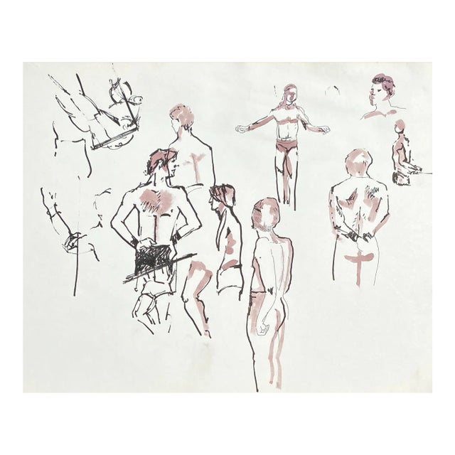 1990s Ron Yrabedra Male Figure Study For Sale