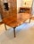 Expandable Burl Walnut Dining Table For Sale In Washington DC - Image 6 of 11