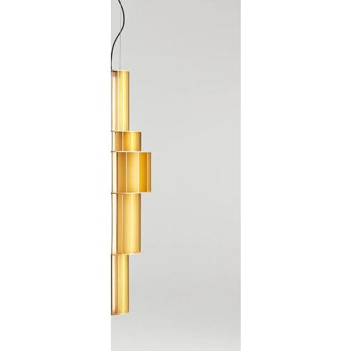 Black Babel T Gr Golden Suspended Lamp by Stephen Burks for Parachilna For Sale - Image 8 of 12