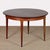 Scandinavian Round Extendable Dining Table in Teak, 1960 For Sale - Image 9 of 9