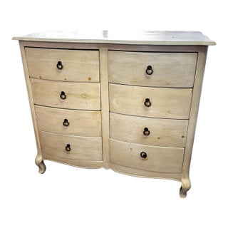 White 8 Drawer Dresser For Sale