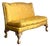 Vintage Lillian August Fleur De Lys Banquette Sofa For Sale