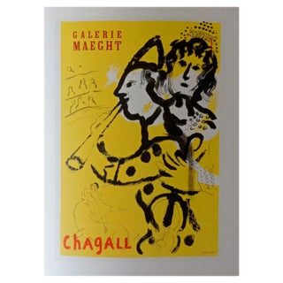 Exposition Maeght Lithograph by Marc Chagall, 1959 For Sale
