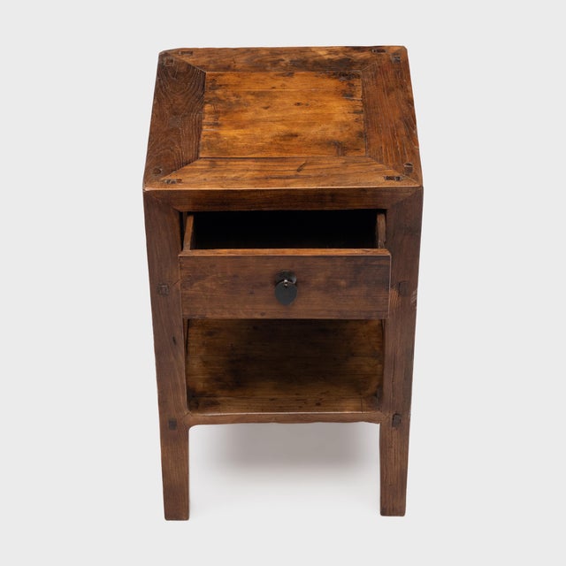 Pair of Chinese Square Corner End Tables, C. 1850 For Sale In Chicago - Image 6 of 6