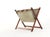 Animal Skin Vintage Folding Magazine Rack For Sale - Image 7 of 14