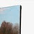 Mid 20th Century Landscape Oil Painting by William Rabon of Autumn Field With Trees and Blue Sky For Sale - Image 10 of 15