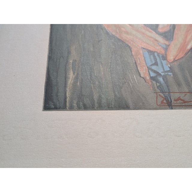 Salvador Dali, Hands of Antaeus, 1963, Woodblock Print For Sale - Image 6 of 8