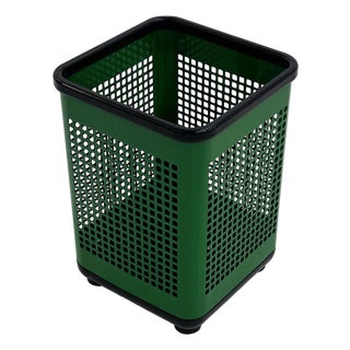 Green Perforated Bin from Neolt, 1980s For Sale