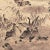 Tan 'Geese on a Lake', After Ren Renfa; Yuan Dynasty, Chinese Scroll, Calligraphy, Sumo-E For Sale - Image 8 of 11
