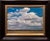 Gathering Form Study by Michael Magrin | Oil on Mounted Linen Landscape With Clouds For Sale