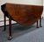 Queen Anne Antique 18th Century Mahogany Queen Anne Drop Leaf Dining Table Circa 1760 For Sale - Image 3 of 10