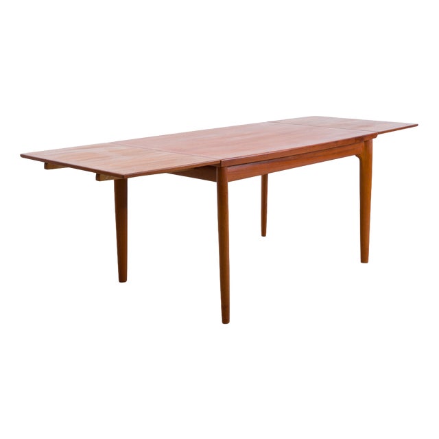 Teak Dining Table by Grete Jalk for Glostrup, Denmark, 1960s For Sale