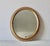 Labarge 1980s LaBarge Oval Gold Gilt Frame Wall Mirror For Sale - Image 4 of 11