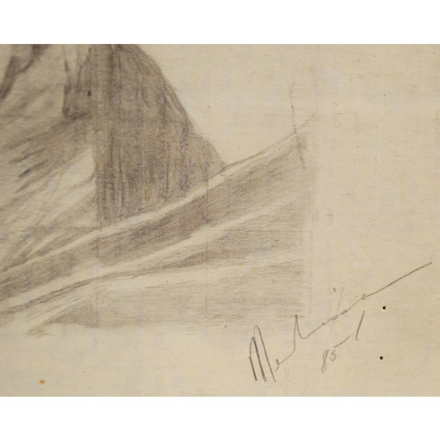 Abstract 1985 Joan Collins Portrait by Louis Nadalini For Sale - Image 3 of 4