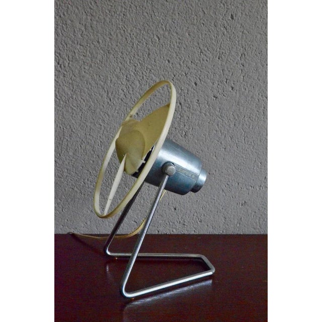 Metal Vintage French Table Fan from Calor For Sale - Image 7 of 7