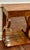 Biedermeier Antique Biedermeier Burl Walnut Console Table With Drawer, Early 19th Century For Sale - Image 3 of 12