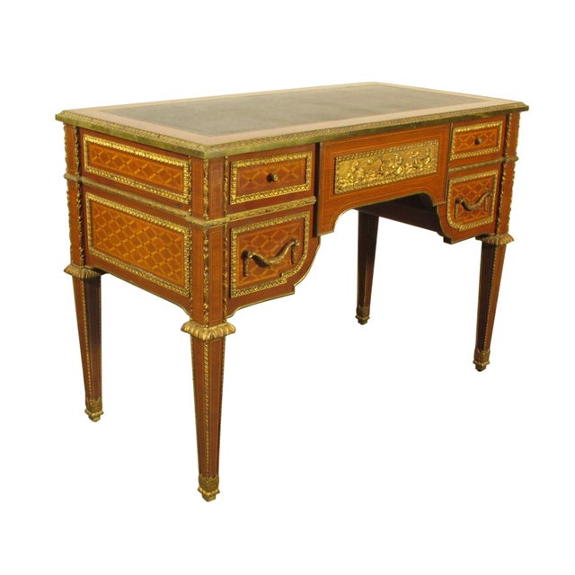 Early 20th Century Louis XVI Style Writing Table For Sale - Image 4 of 12