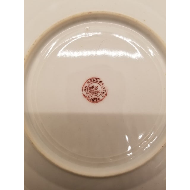Vintage Japanese Dragon Hand Painted Porcelain Plate | Chairish