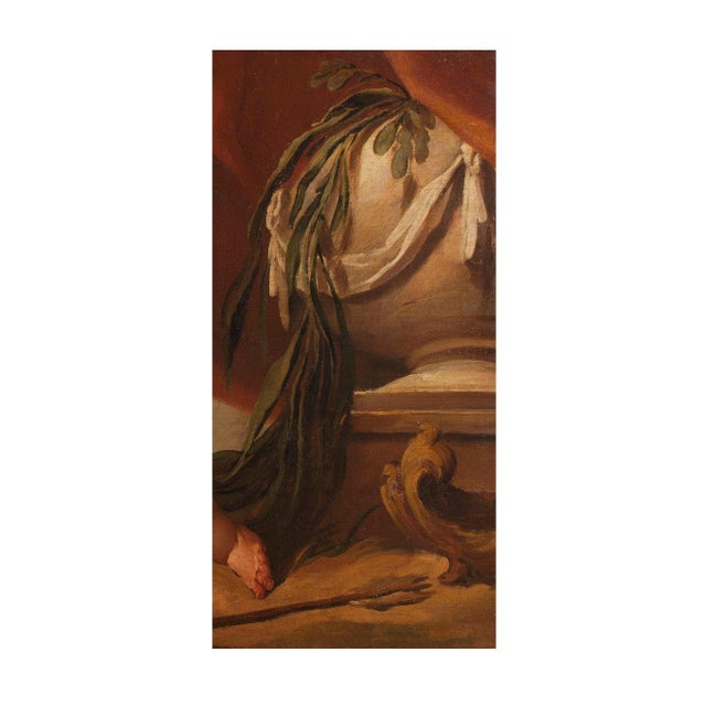 Gaspare Diziani, Cupids at Play, Oil on Canvas, 18th Century, Framed For Sale - Image 5 of 10