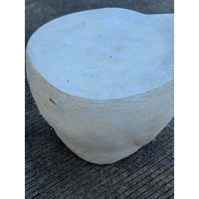 Late 20th Century Pair of Contemporary Sculptural Face-Form Side Tables For Sale - Image 10 of 12