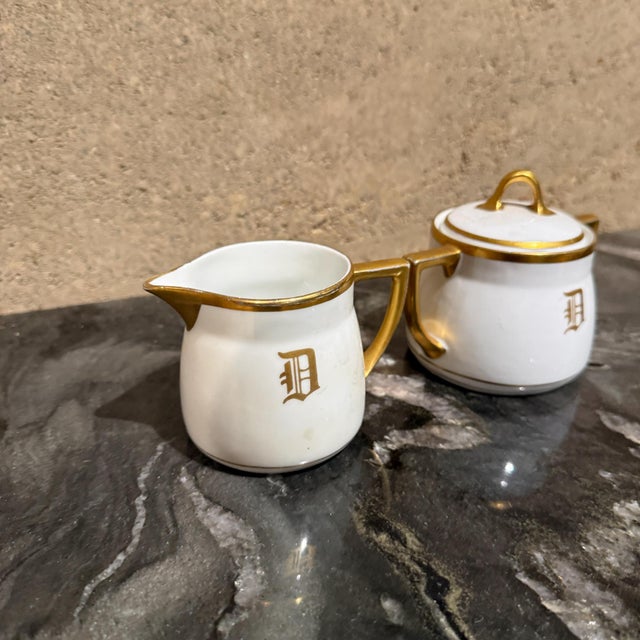 Stouffer KMP Creamer Sugar Porcelain For Sale In San Diego - Image 6 of 17