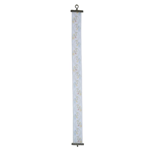 Vintage silk tapestry bell pull. Originally popular during the Georgian and Victorian eras, bell pulls served as...