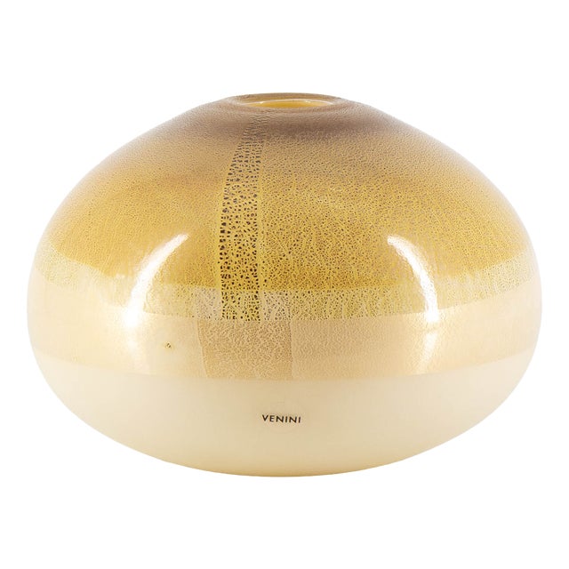 Quarzi Vase in Murano Glass by Venini, 2005 For Sale