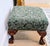 Chippendale Vintage Hickory Chair Chippendale Ball & Claw Mahogany Footstool - Marshall Field & Co. For Sale - Image 3 of 9