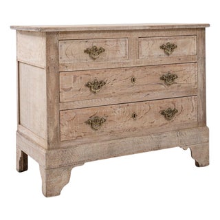 1900s French Louis XVI Oak Chest of Drawers For Sale