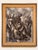 Loosely painted abstract nudes by M. Golubov, signed lower right, in soft tones of gray, brown and white. Set in a linen...