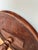 Wood Vintage Victorian-Style Round Wood Pedestal Coffee Table. For Sale - Image 7 of 8