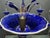 Vintage Blue and White Murano Chandelier, Italy, 1980s For Sale - Image 6 of 15