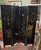 Beautiful vintage 1980s sculpted Chinese folding screen. Featuring birds foliage flowers Chinese high society life....