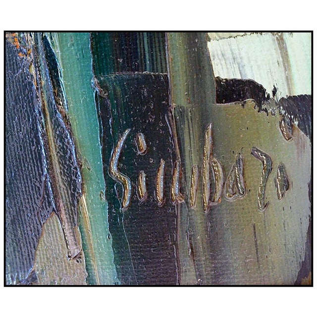 Impressionist Late 20th Century Afternoon Walk, Nicola Simbari For Sale - Image 3 of 6