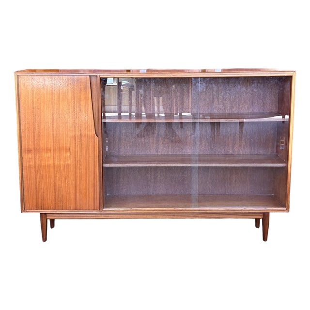 European Mid Century Modern Teak Bookcase / Cabinet by McIntosh, Kirkcaldy, Scotland.1960 For Sale