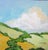 Ojai Hills Lynne French California Landscape 8x8 O/C For Sale - Image 4 of 4
