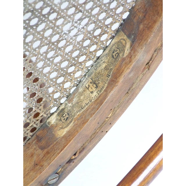 Wood Nr. 8 Armchair from Thonet For Sale - Image 7 of 8