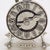 Large Vintage Italian Silver 800 English Clock Figurine from Arezzo, 1980s For Sale - Image 3 of 14