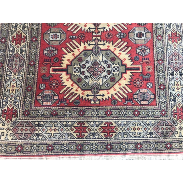 Vintage Fine Caucasian Shirvan Rug For Sale - Image 3 of 13