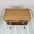 Mid-Century Bar Trolley in Wood and Brass, 1960s For Sale - Image 10 of 12