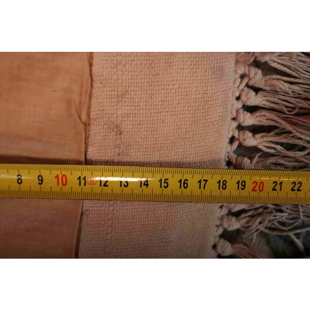 Chinese Hand-Woven Purple Rug For Sale - Image 4 of 5