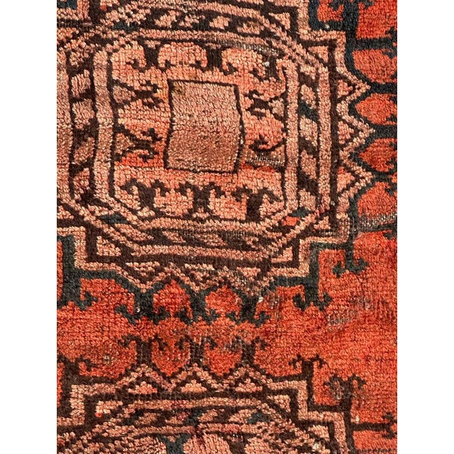 Mid-Century Turkmen Rug, 1940s For Sale - Image 12 of 18