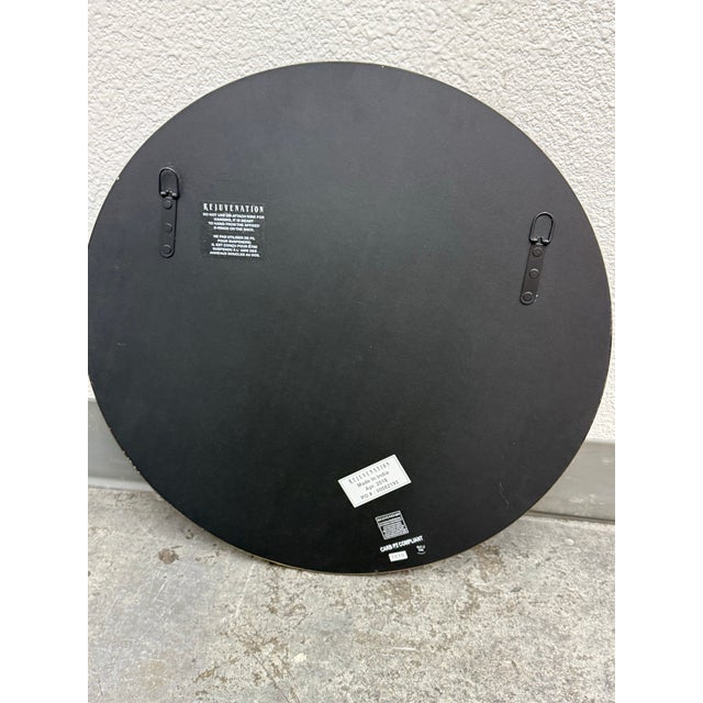 Rejuvenation Metal Frame Mirror For Sale - Image 11 of 12